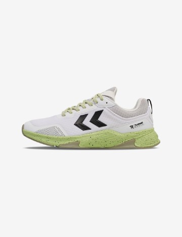 Adidasi Hummel, alb/verde