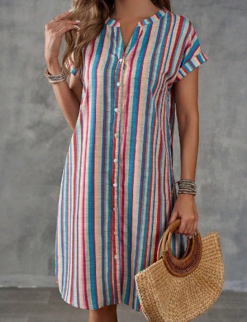 Rochie medie Emery Rose, mix culori