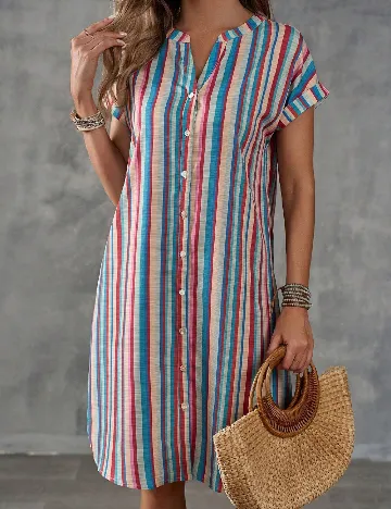 Rochie medie Emery Rose, mix culori