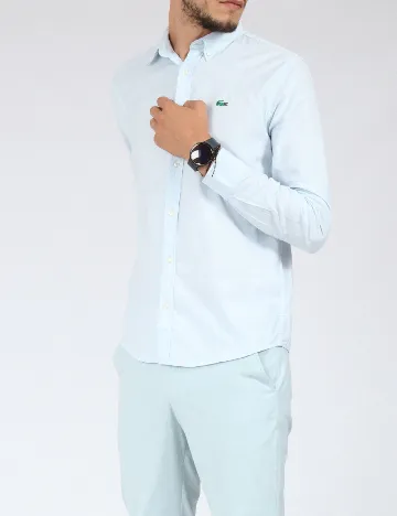Camasa Lacoste, bleu Albastru