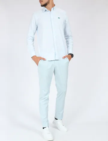 Camasa Lacoste, bleu Albastru