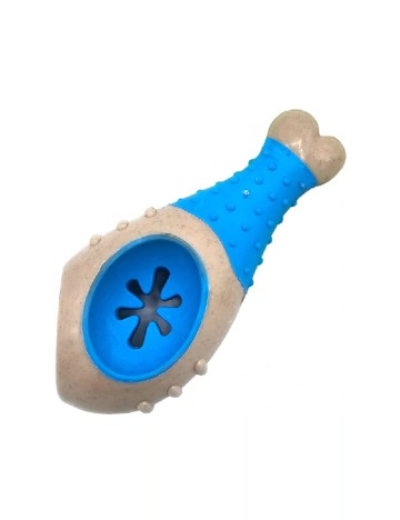 Jucarie pentru caini Beasty, gri/albastru