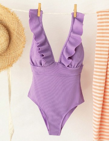 Costum de baie SHEIN, mov