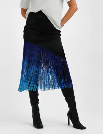 Fusta Top Shop, negru