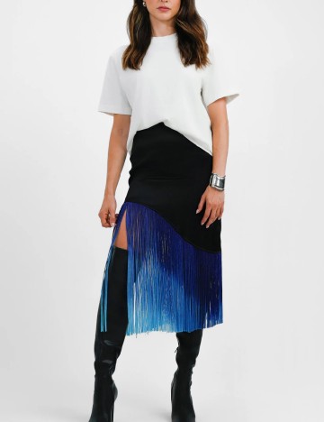 Fusta Top Shop, negru