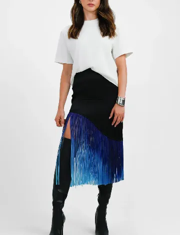 Fusta Top Shop, negru