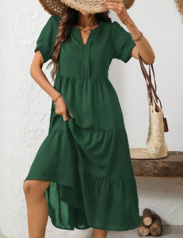 Rochie medie SHEIN, verde
