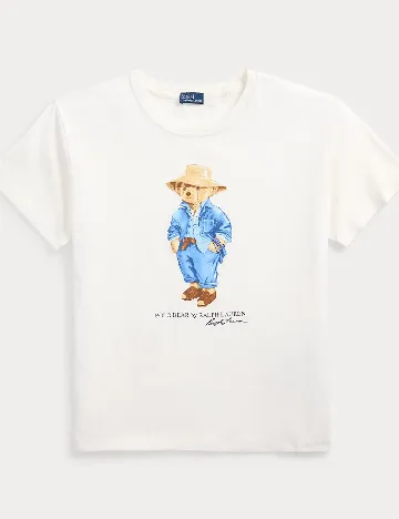 Tricou Polo Ralph Lauren, alb Alb