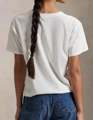 Tricou Polo Ralph Lauren, alb Alb