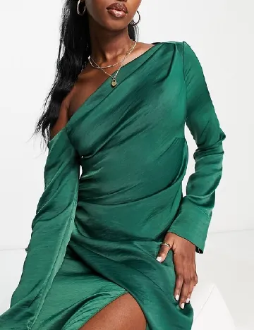 Rochie scurta ASOS, verde