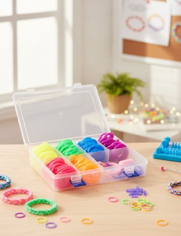 Set creatie bratari, mix culori