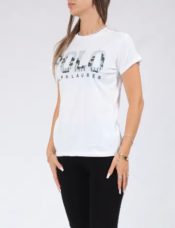 Tricou Polo Ralph Lauren, alb