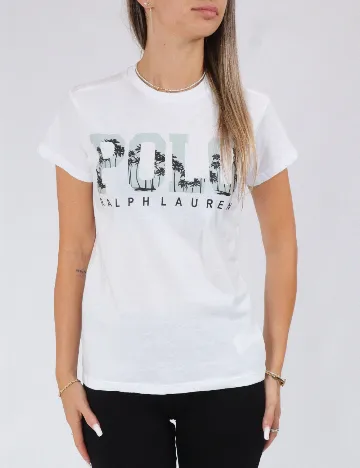 Tricou Polo Ralph Lauren, alb