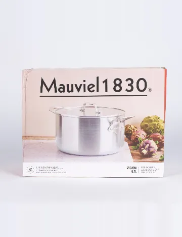 Oala Mauviel 1830, argintiu Gri