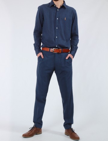 Camasa Polo Ralph Lauren, albastru