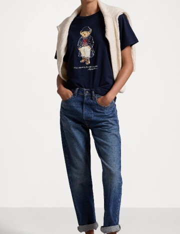 Tricou Polo Ralph Lauren, bleumarin
