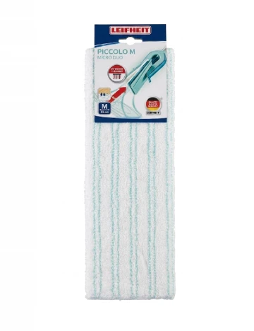 Laveta pentru mop LEIFHEIT, alb/turcoaz