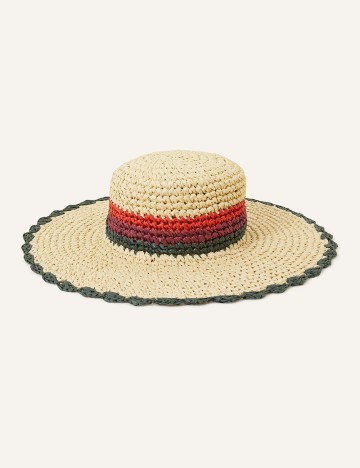 Palarie Accessorize, crem