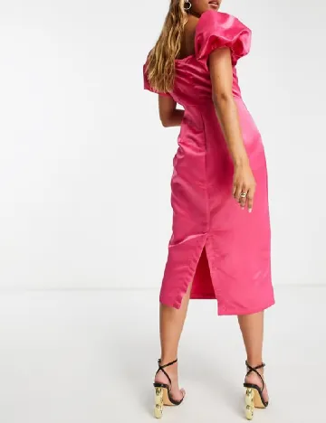 Rochie medie IN THE STYLE, roz Roz
