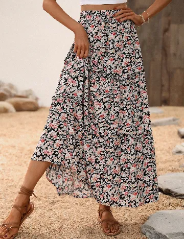 Fusta SHEIN, floral print