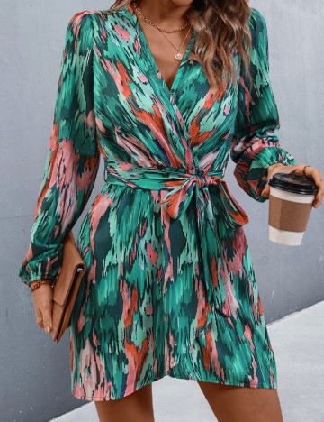 Rochie scurta SHEIN, mix culori