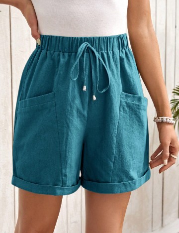 Pantaloni Emery Rose, albastru