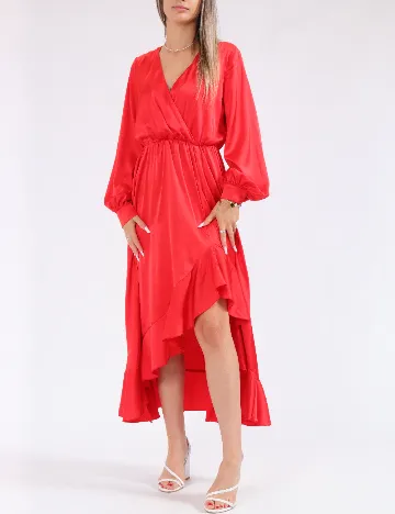 Rochie lunga IN THE STYLE, rosu Rosu