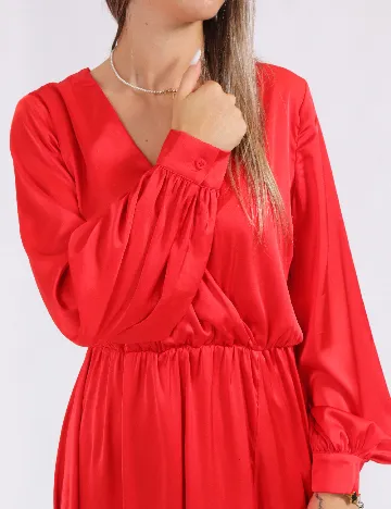 Rochie lunga IN THE STYLE, rosu Rosu