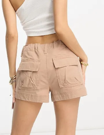 Pantaloni scurti ASOS, maro