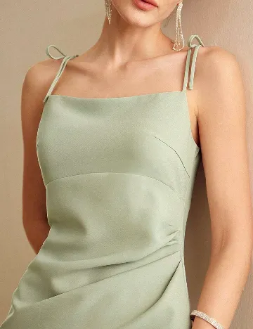 Rochie medie MOTF, verde
