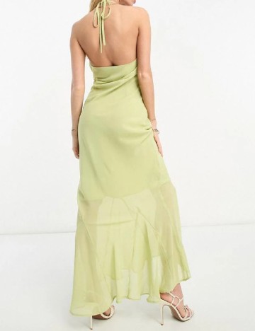 Rochie lunga ASOS, verde