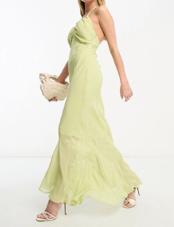 Rochie lunga ASOS, verde