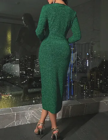 Rochie medie SHEIN, verde