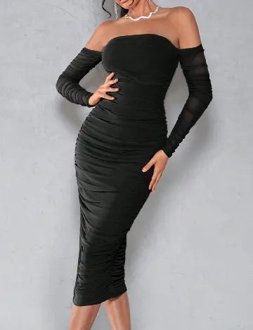 Rochie medie SHEIN, negru
