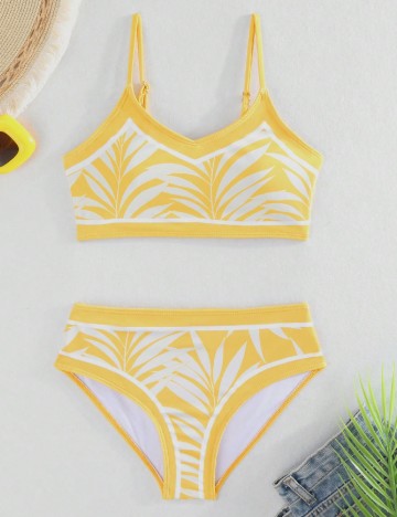 Costum de baie Shein Kids, galben