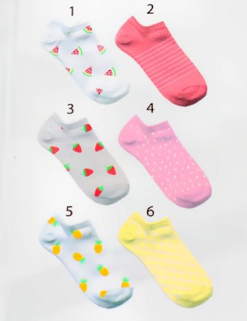 Set sosete 6 perechi Erve, mix culori