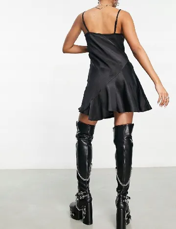 Rochie scurta COLLUSION, negru