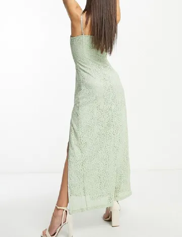 Rochie lunga extro&vert, verde