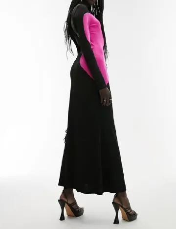 Rochie lunga Top Shop, negru