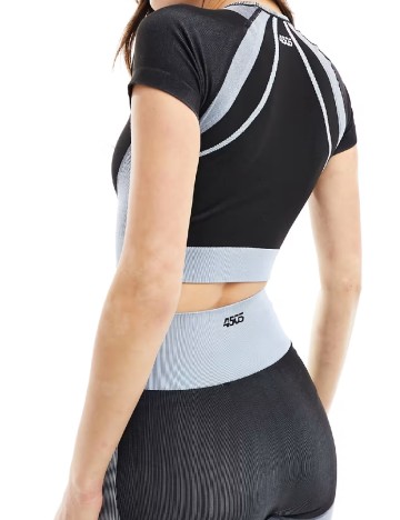 Top ASOS, negru