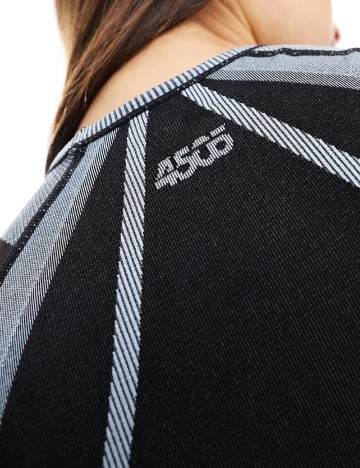 Top ASOS, negru