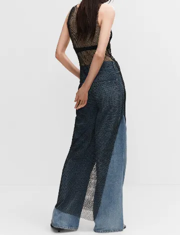 Bluza Mango, negru Negru