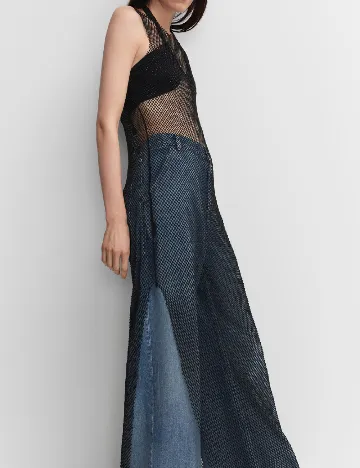 Bluza Mango, negru Negru