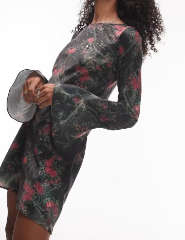 Rochie scurta Top Shop, mix culori