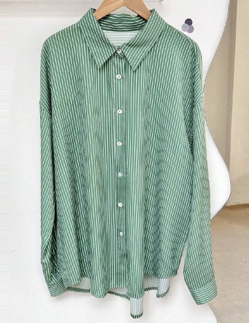 Camasa SHEIN, verde