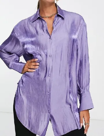 Camasa Oversize ASOS, mov