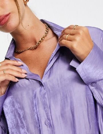 Camasa Oversize ASOS, mov
