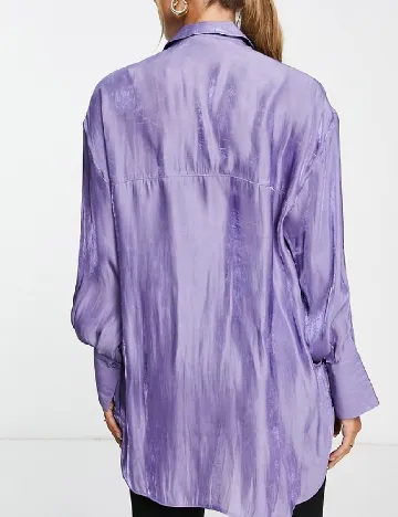 Camasa Oversize ASOS, mov