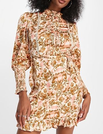 Rochie scurta River Island, floral print