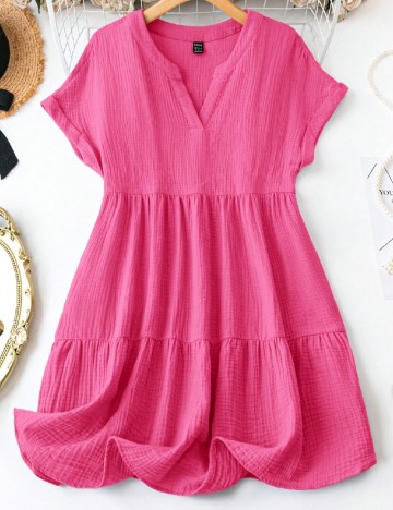 Rochie scurta SHEIN, roz